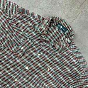 Polo Ralph Lauren Plaid multicolour Vintage Button Up Shirt Men's M‎